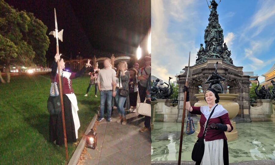 Mannheim: Public Night Watchman Tour with Night Watchwoman Marie - Barockschloss Mannheim, where the night tour begins