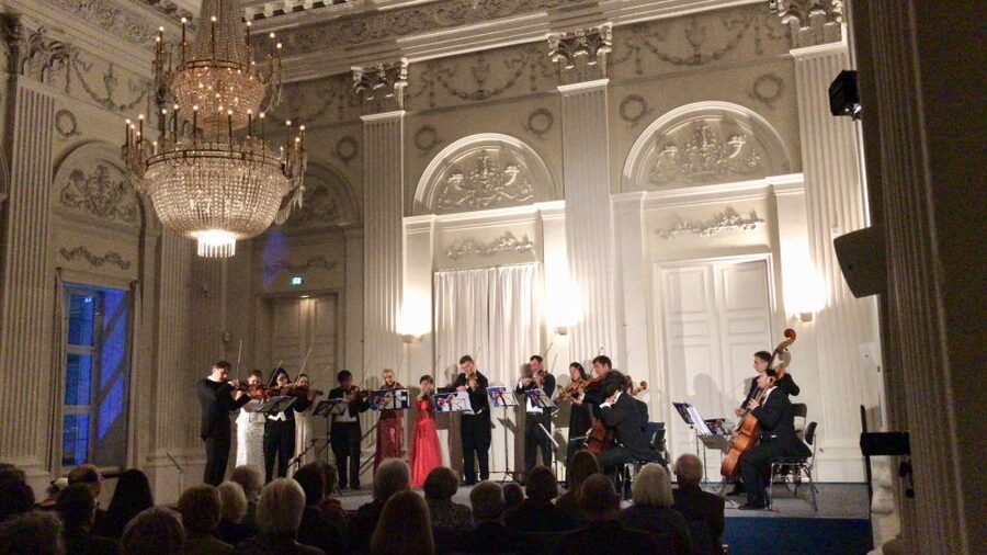 Master Concert in the Max-Joseph Hall in Munich - Max-Joseph Hall at the Residenz: the room makes the music hit