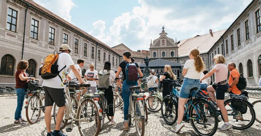 Munich 3-Hour Guided Bike Tour - Where you start and how you get oriented on day one