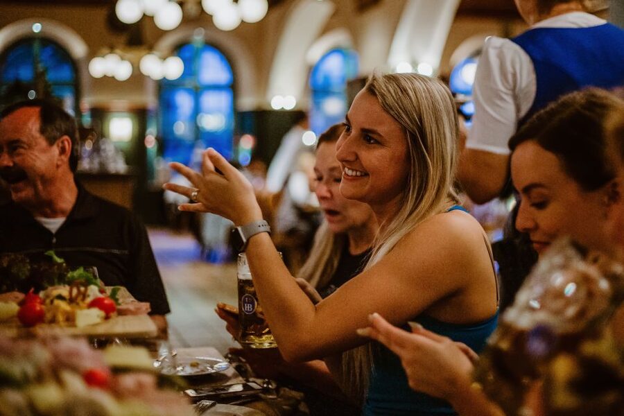 Munich: Beer and Food Tour with Dinner & Oktoberfest Museum - Beer hall culture, tastings, and the food that actually fits