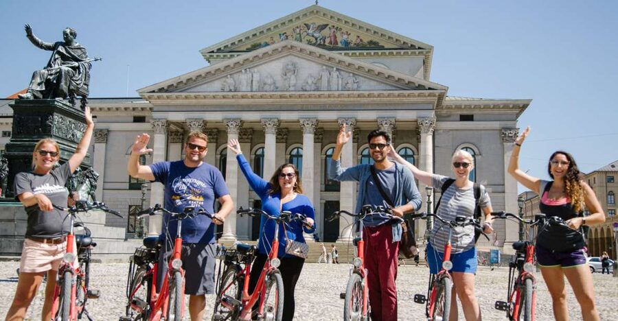 Munich: Bike Tour with Beer Garden Break - Munich Residenz, Hofgarten, and the stories behind Nazi-era streets