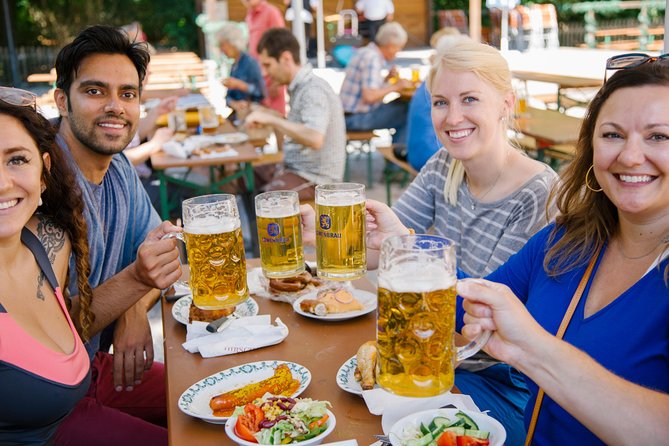 Munich City Bike Tour + Beer Garden Lunch Stop - English Garden and Eisbachwelle, the Munich spectacle you should see by bike
