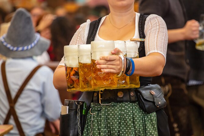 Munich City Walk and Oktoberfest Tour With Beer Tent Reservation - Odeonsplatz Stop: Another Square, Another Layer of Meaning