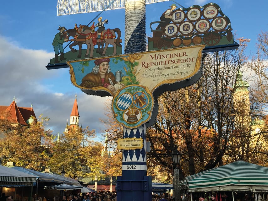 Munich: Food Tour Beer- 3 small beers & "Brotzeit" in GERMAN - Beer and Oktoberfest Museum: tech, laws, and why 1810 still matters
