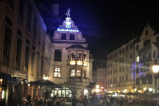 Munich Ghosts and Spirits Evening Walking Tour - Stop 2, Platzl: Hofbräuhaus Area and the Folklore Machine