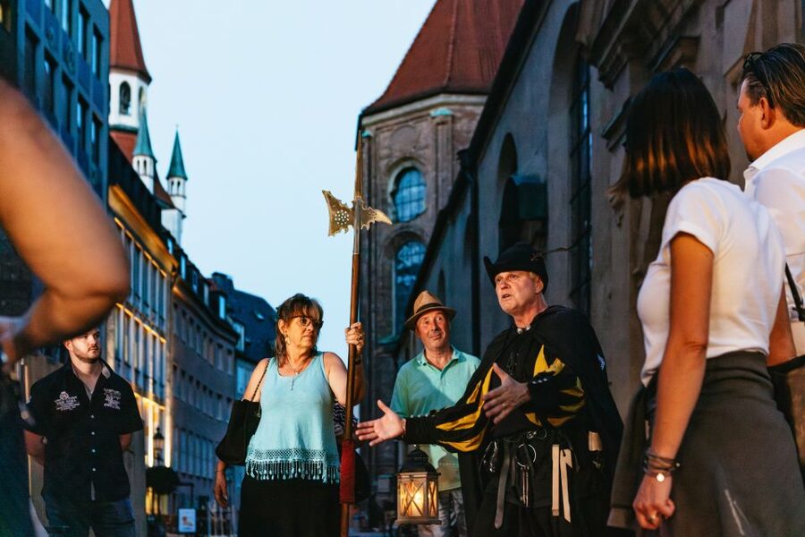 Munich: Middle Ages Tour with Night Watchman - Alter Hof and Marienhof: where stories get specific