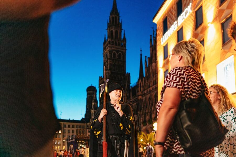 Munich: Middle Ages Tour with Night Watchman - Walking the 12th-century city wall toward Talburg Gate