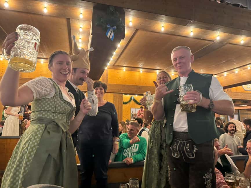 Munich: Oktoberfest Big Beer Tent Evening Table Reservation - The 6.5 hour tent experience, timing, and how to pace it