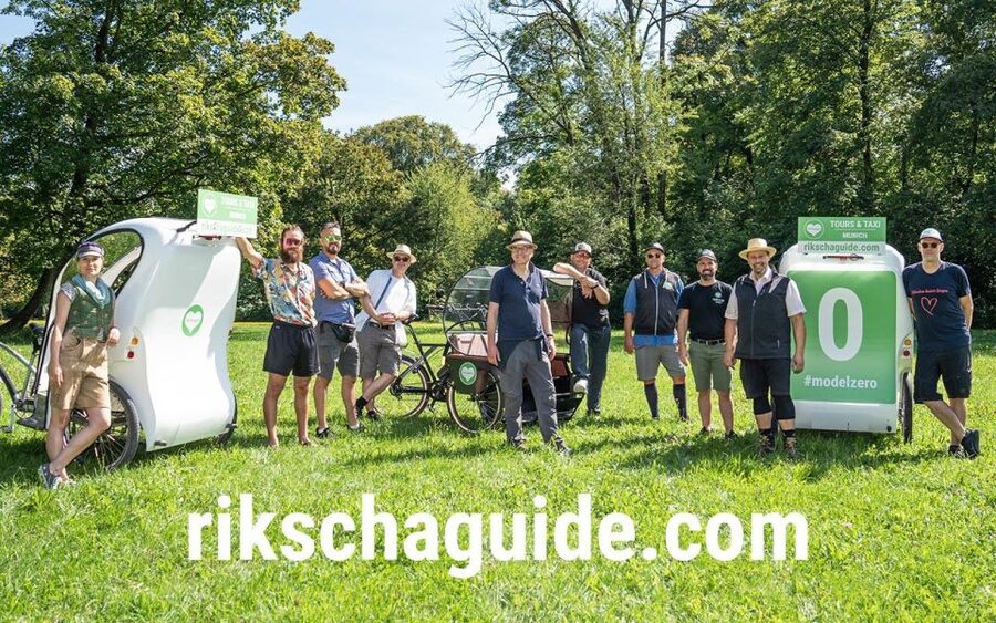 Munich: Old Town and English Garden Rickshaw Tour - Meeting at St. Peter’s and getting oriented fast