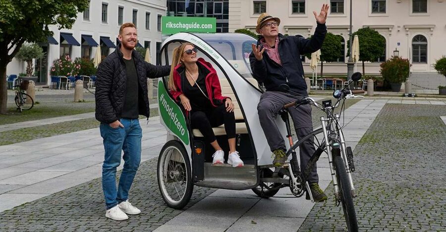 Munich: Old Town and English Garden Rickshaw Tour - Comfort, weather readiness, and the reality of sitting in a rickshaw