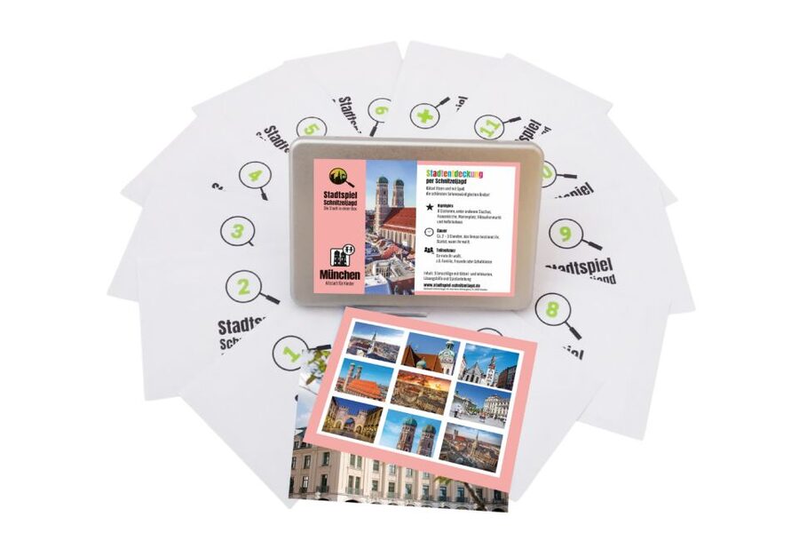 Munich: Scavenger Hunt Self-Guided Tour for Children - What you get in the box, and what to bring on the day