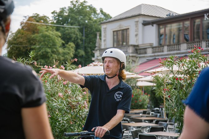 Munich Segway Tour - The Segway setup: where the fun starts near Karlsplatz