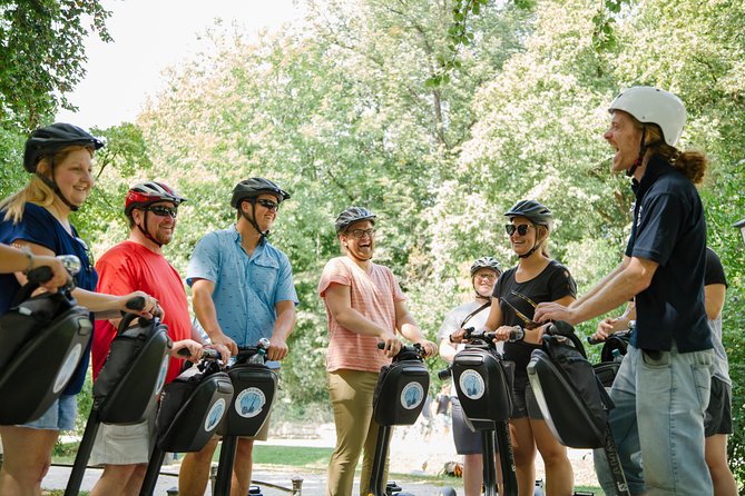 Munich Segway Tour - Past Ludwig-Maximilians-Universität and toward the Isar waterfront