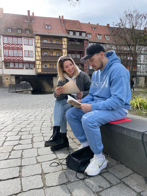 Mystery Backpack 2p: explore the city with an Erfurt novel - Walking your own route through the medieval center