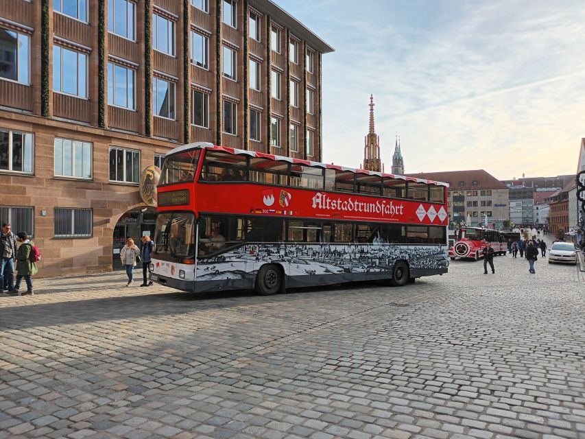Nuremberg: Old Town Guided Tour By Bus - St. Elisabeth Church, the street of human rights, and the German National Museum