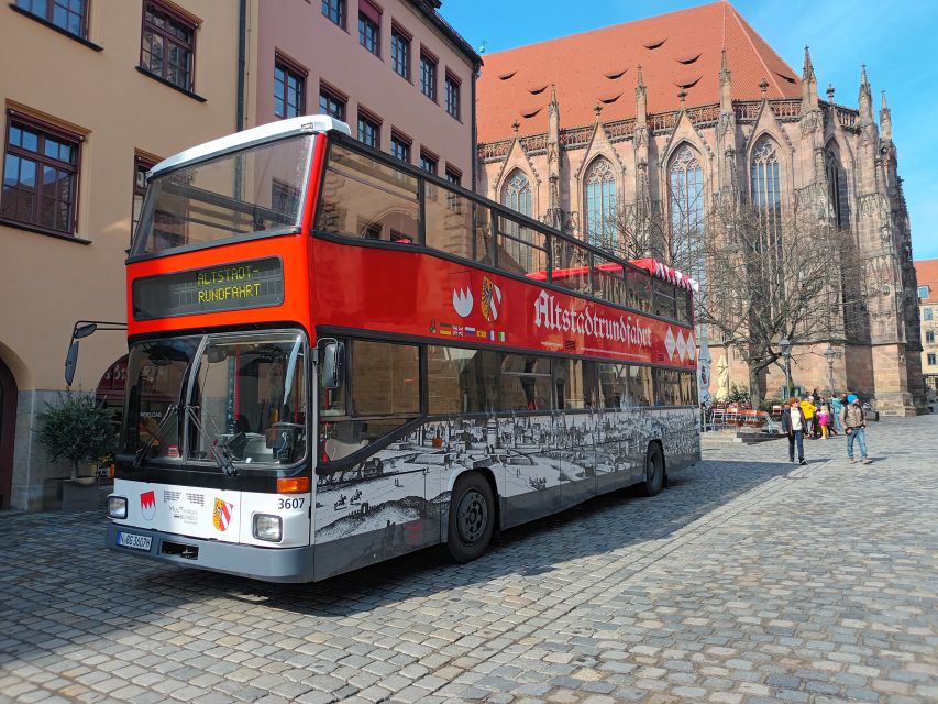 Nuremberg: Old Town Guided Tour By Bus - Audio guide languages, headphones you bring, and seat-smart advice