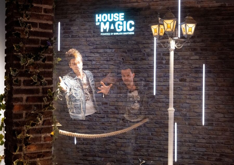 Oberhausen: HOUSE OF MAGIC - powered by Ehrlich Brothers - Stage outfits, monster truck selfies, and golden vehicle moments