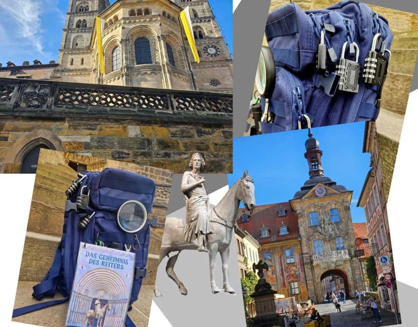 Outdoor Escape Game with puzzle backpack Bamberg: The Secret of the Horseman - Key highlights worth aiming for
