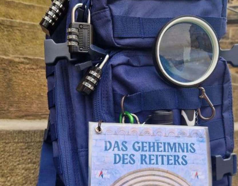 Outdoor Escape Game with puzzle backpack Bamberg: The Secret of the Horseman - Who Should Book This Bamberg Outdoor Escape Game