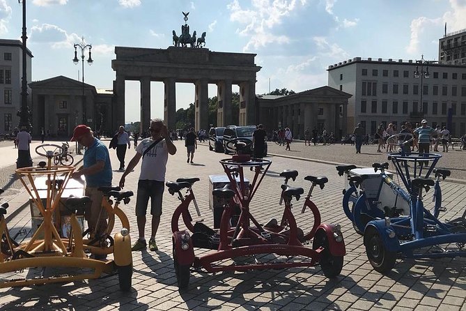 Party and Beer Bike Private Sightseeing Tour Berlin with Pick-up - Who this Berlin beer bike experience suits best