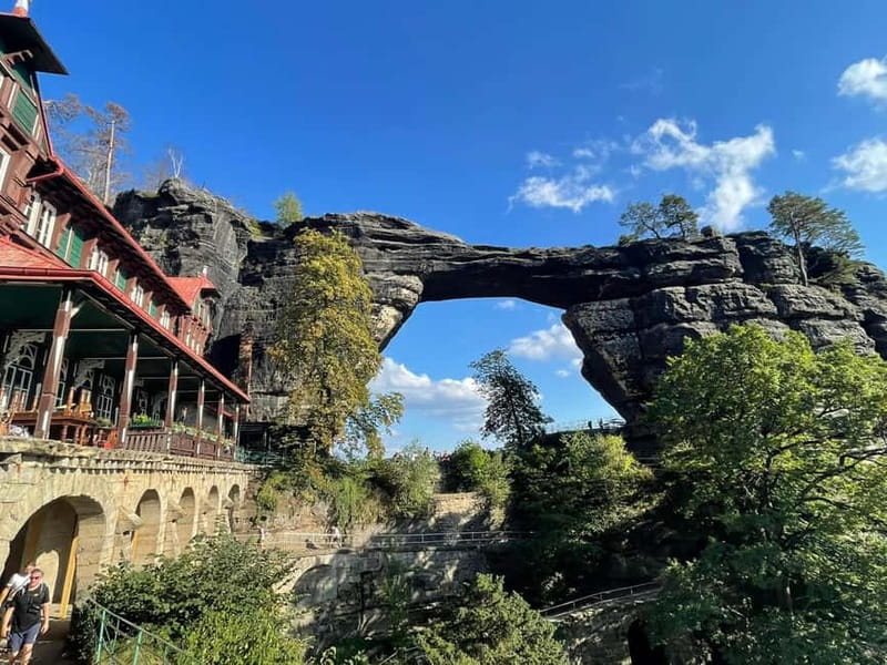 Prague: Escape the City - Bohemian & Saxon Switzerland Trip - Bastei Bridge: Your First Big View Above the Elbe Canyon
