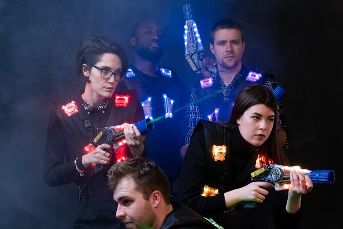 Premium Zone Lasertag in Berlin - Inside the arena, surfaces, game elements, and how not to get lost