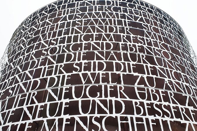 Private audio book city rally around the Jahrhunderthalle in Bochum - Jahrhunderthalle’s industrial setting, with a detective story layered on top