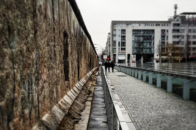 PRIVATE BEHIND THE BERLIN WALL and COLD WAR BERLIN TOUR - Stop 2: Topography of Terror, the wall fragments and the escape context