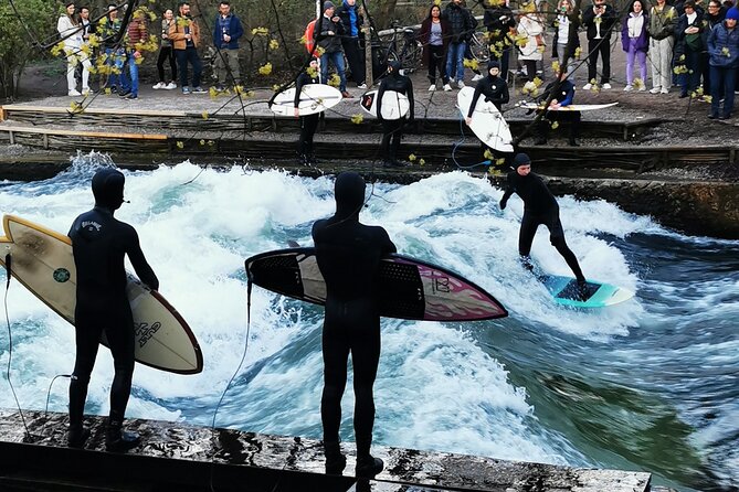 Private Munich Bike Tour: Flexible Times & Beer Garden Stop - Eisbachwelle Surf Stop: Watching Munich Do Its Own Thing