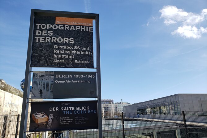 Private Third Reich Walking Tour of Berlin - From Brandenburg Gate to Topography of Terror, the route makes sense