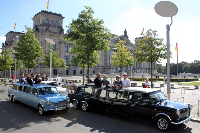 Private Tour: Berlin by Trabant Stretch-Limousine - Getting in and out: the one comfort detail you must plan for