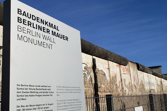 Private Walking Tour: Berlin Wall, Cold War and Checkpoint Charlie - Guides that make the Wall story click, even for teens