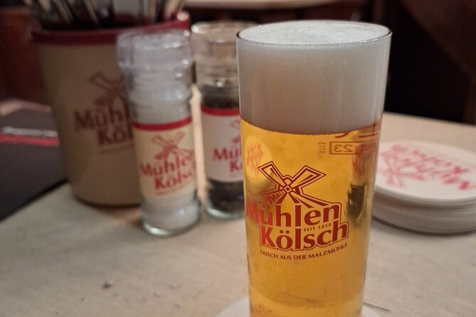 Public brewhouse tour in English - Stop 2: Gilden im Zims Heimat kölscher Helden and Cologne basement secrets