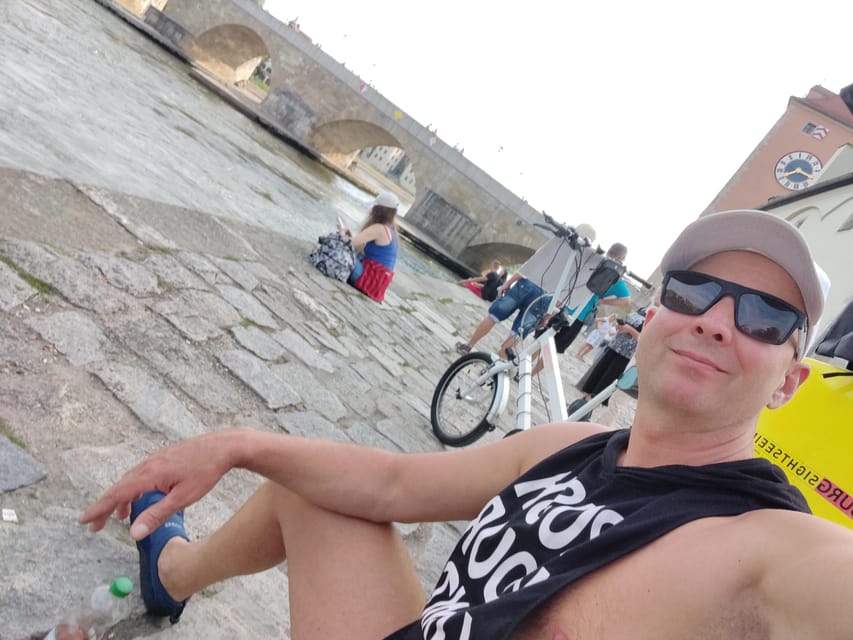 Regensburg citytour rickshaw-pedicab - The 60-minute route that strings Regensburg together