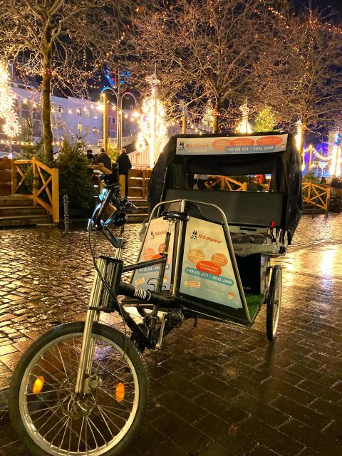 Rickshaw Glühwein Ride - Who should book this ride, and who might want a different plan