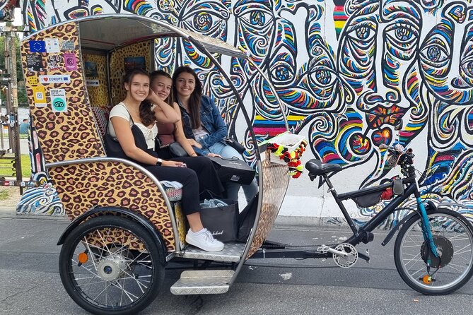 Rickshaw Tours Berlin - Groups of up to 16 people with several rickshaws - Potsdamer Platz to Topography of Terror: new Berlin energy meets Nazi planning