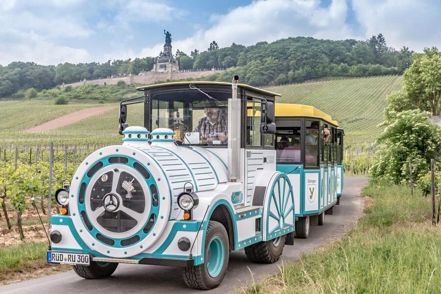 Rüdesheim sightseeing tour with the Winzerexpress - Why this little train works so well in Rüdesheim