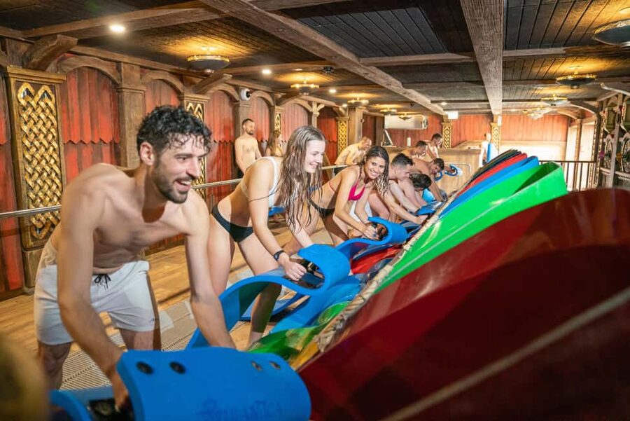 Rust: Rulantica Water Park Entry Ticket - Relaxation at Rulantica: temples, lagoons, and the Hyggedal sauna plan