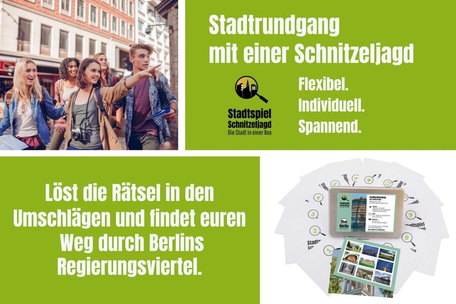 Scavenger Hunt through Berlin's Government District - Pariser Platz to Brandenburg Gate, then straight into political Berlin