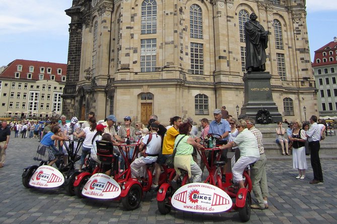 Sightseeing tour by ConferenceBike - Kulturpalast and Altmarkt, where you see the city’s rhythm