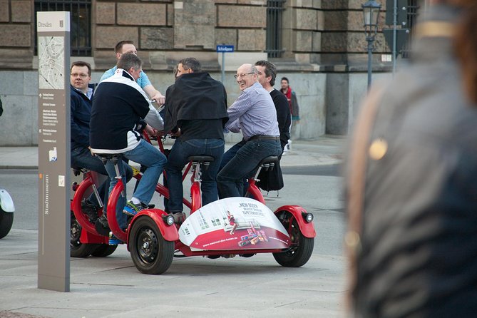 Sightseeing tour by ConferenceBike - Kreuzkirche and Residenzschloss, the stops that anchor the tour