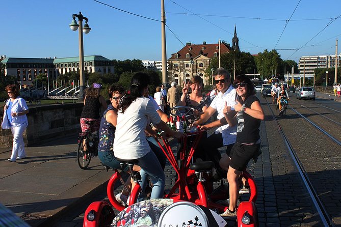 Sightseeing tour by ConferenceBike - Theaterplatz, Zwinger, and Semperoper, where the photo moments live