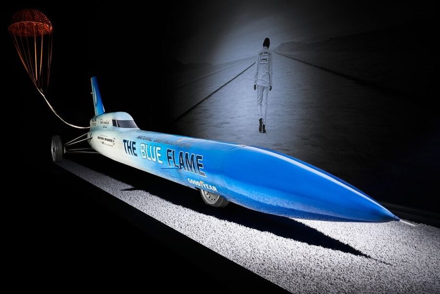 Sinsheim: Technik Museum Day Pass and IMAX 3D Ticket - The Blue Flame record and Brutus experiment, engineering stories you can spot quickly