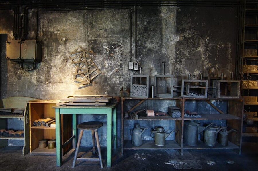 Stein: Public guided tour of the "Old Mine" museum - Where the pencil story starts in Stein, Bavaria