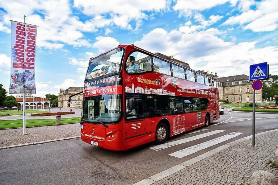 Stuttgart 24-Hour Hop-On Hop-Off Sightseeing Bus Tour - An Open-Top Bus That Makes Stuttgart Feel Smaller