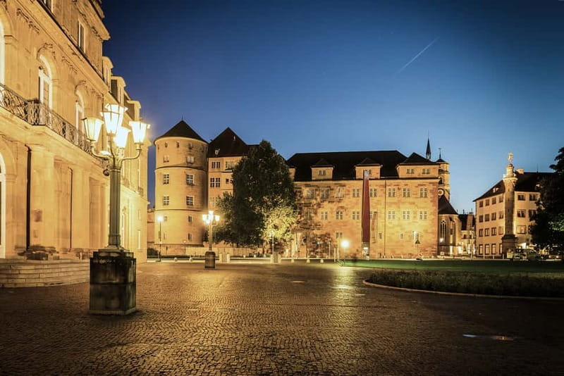 Stuttgart: Guided Ghost Walking Tour - Schlossplatz: The Big City Moment Before the Legends Get Personal
