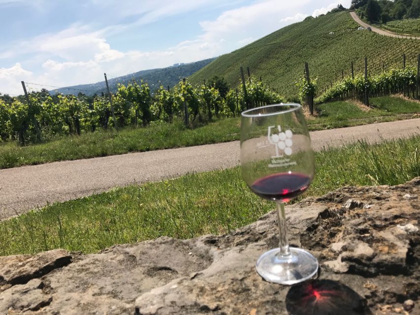 Stuttgart: Guided Wine Walk & Wine Tasting - First tasting stop: why the first pour matters