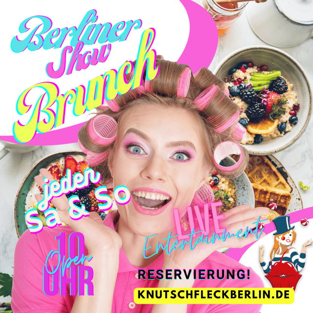 suprise-brunch at adventure restaurant Knutschfleck Berlin - The Buffet Plan: A Healthy Start, Berlin Classics, and Vegan Options