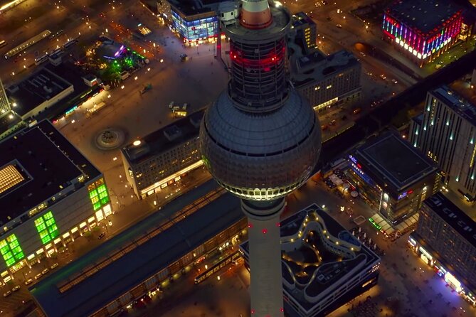 Ticket Admission to Berlin TV Tower - The information inside: displays, QR codes, and your best use of time