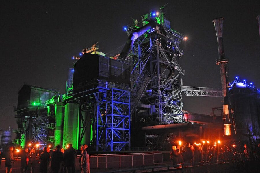 Torchlight tour of the old ironworks - Key highlights